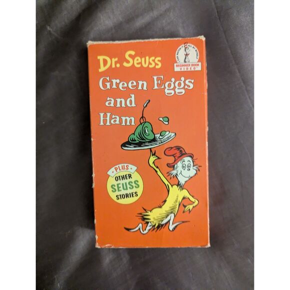Source Unknown Other - Dr. Seuss Green Eggs and Ham VHS + Other Seuss Stories